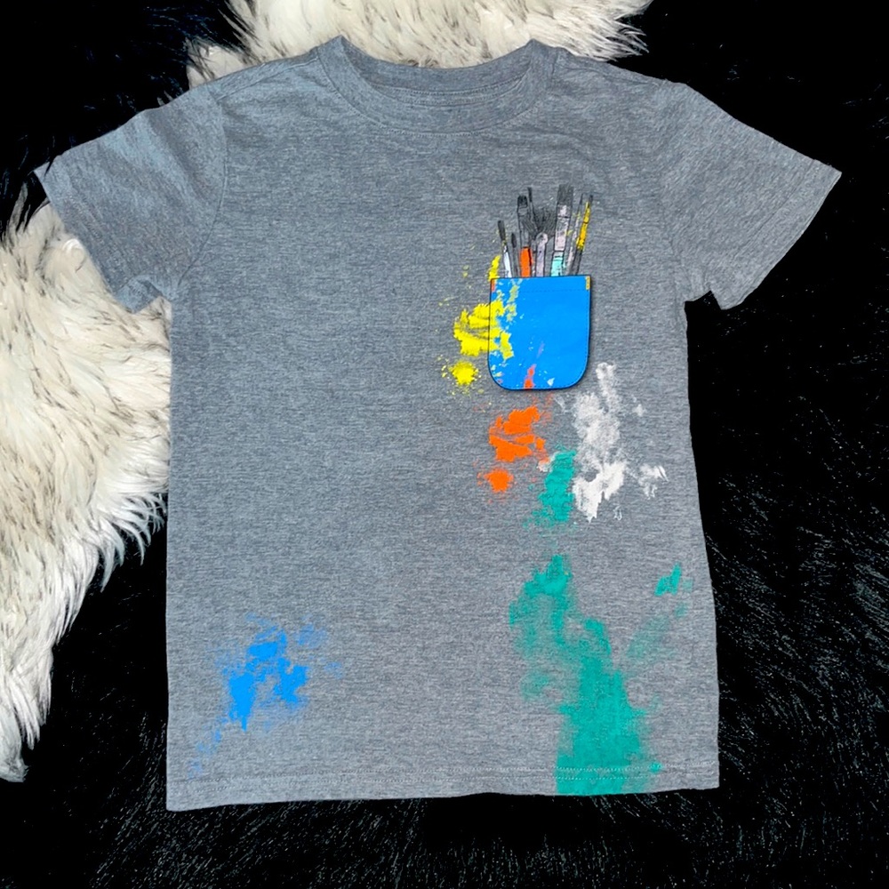Cat & Jack Painter Graphic Tee
